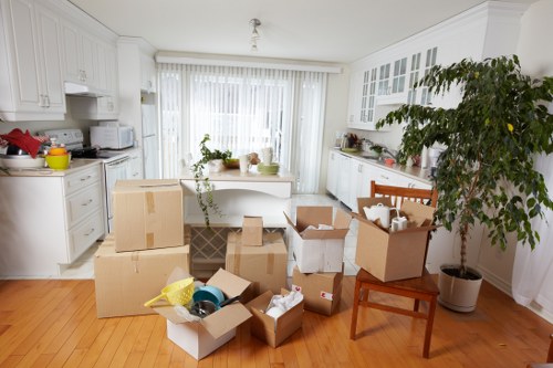 Local moving van service near Fulham flats and apartments