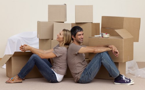 Customer booking a moving service and confirming job details