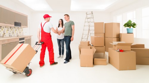 Commercial removals support for a Fulham office or business