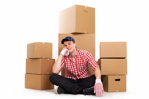 House removal service for a Fulham home with careful access planning