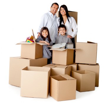 Careful furniture loading for a Fulham home move